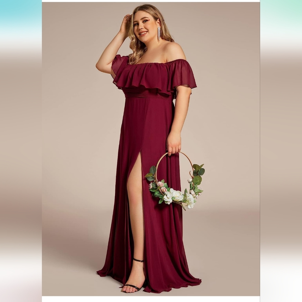Off Shoulder Formal Dress